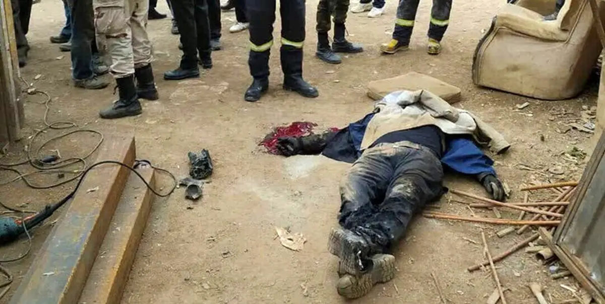 جان باختن یک نفر در انفجار کارگاه در گرگان