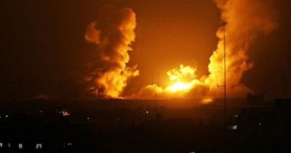 حمله جنگنده‌های اسرائیلی به شمال نوار غزه