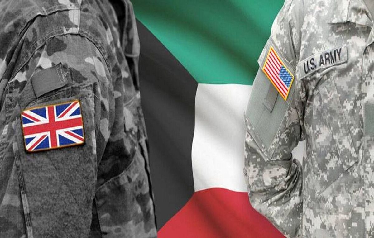 ۱۱ پایگاه آمریکایی و انگلیسی در کویت تحت کنترل شدید امنیتی قرار گرفت