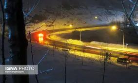 کندی آمدوشد خودروها در جاده حیران آستارا