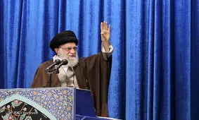 تصاویری از خطبه‌های نماز جمعه تهران به امامت حضرت آیت‌الله العظمی خامنه‌ای