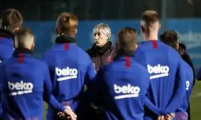 مهمانی شام ستین با حضور بازیکنان بارسا