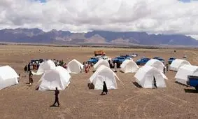 اسکان اضطراری ۸۸۷۷ نفر از سیل‌زدگان در چادرهای امدادی جمعیت هلال احمر