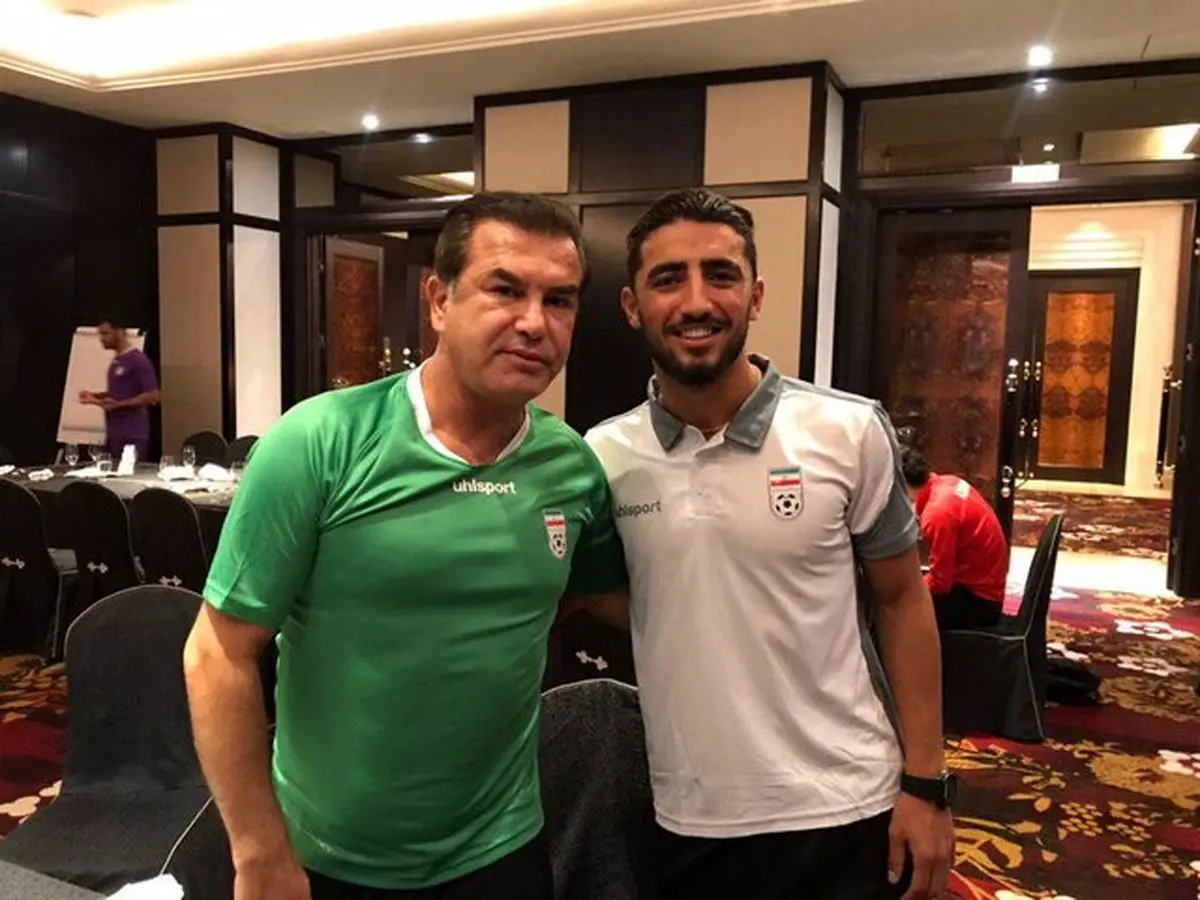 حمایت لژیونر ایرانی از حمید استیلی