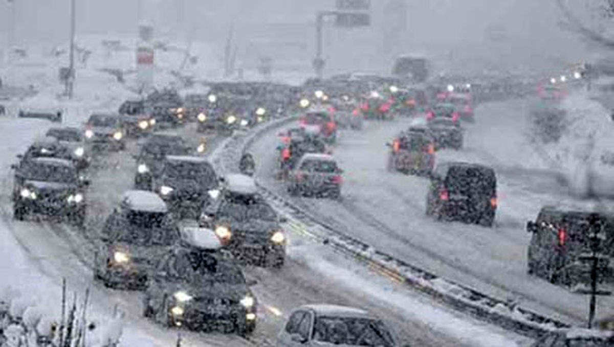 آخرین وضعیت جاده‌ها و بارش برف در سراسر کشور