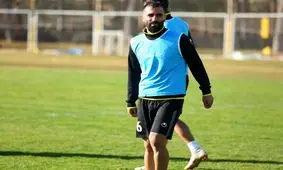 حضور کیانی در تمرین سپاهان