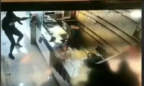 سرقت مسلحانه از طلافروشی بندر ماهشهر + فیلم