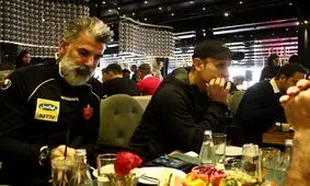 اولین ناهار پرسپولیسی‌ها با گل‌محمدی