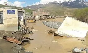 سیل به ۱۷ مدرسه آذربایجان غربی آسیب‌ زد