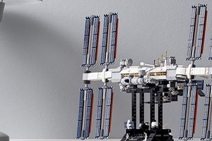 راه‌اندازی ایستگاه فضایی با اسباب بازی لگو