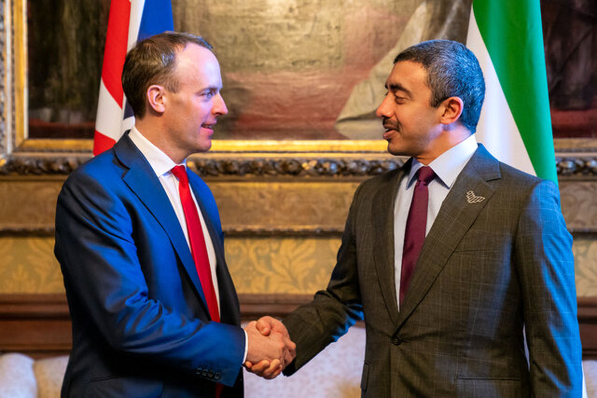 گفتوگوی وزیران خارجه انگلیس و امارات درباره ایران