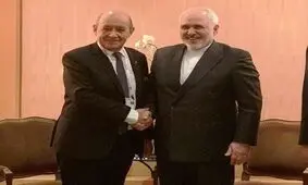دیدار وزرای خارجه ایران و فرانسه