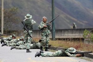 ارتش ونزوئلا در بحبوحه تنش با آمریکا مانور برگزار کرد
