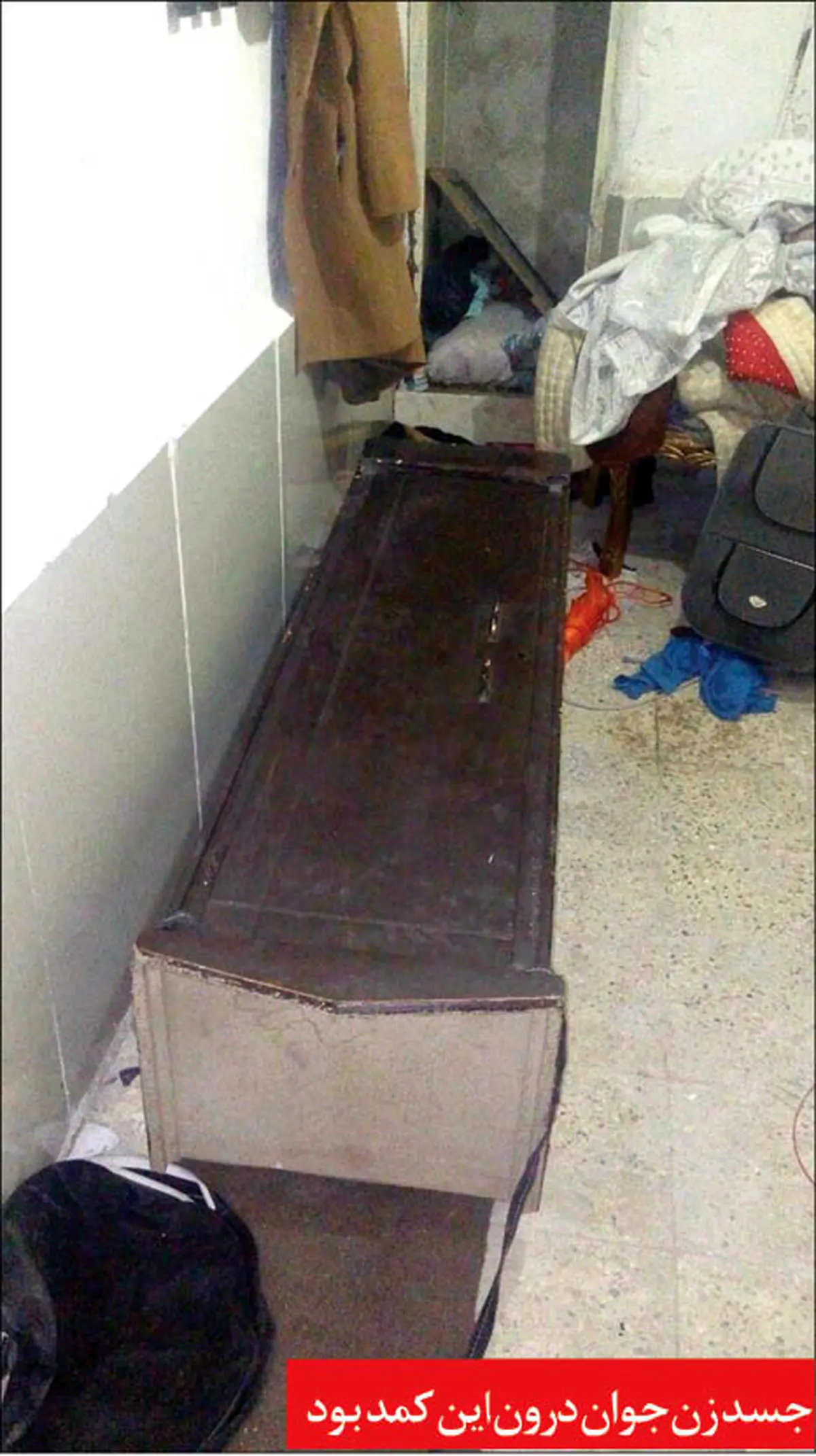 ماجرای جسد زنی در کمد وحشت