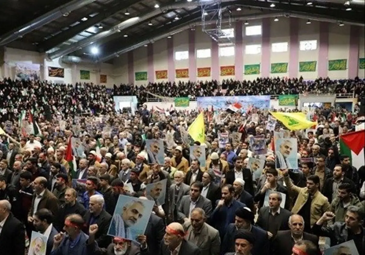 مراسم اربعین شهید سپهبد «قاسم سلیمانی» در لرستان به روایت تصویر