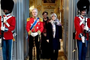 چهارمین سفیر زن جمهوری اسلامی، استوارنامه خود را به ملکه دانمارک تقدیم کرد