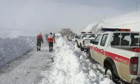 اسکان ۲۳۷ مسافر گرفتار در برف و کولاک