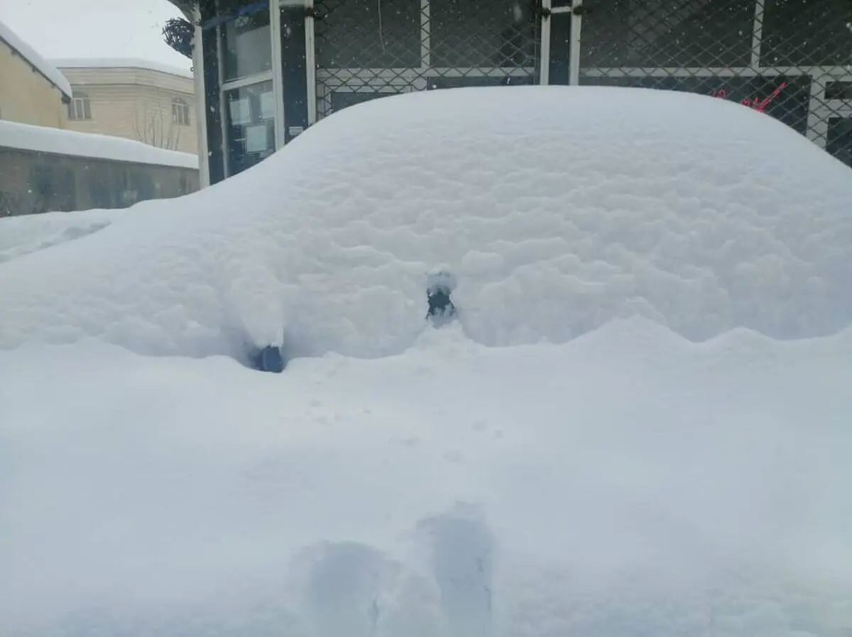 گزارش تصویری برف در ارومیه
