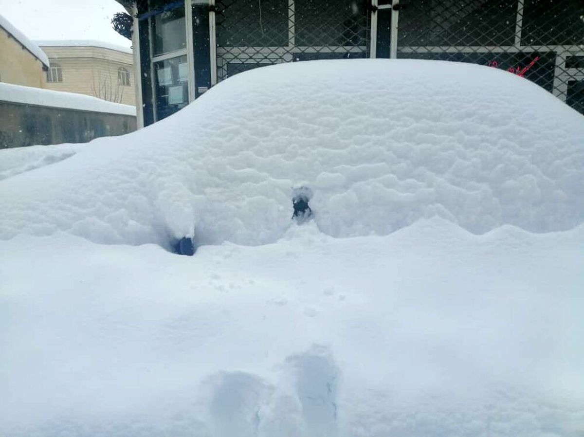 گزارش تصویری برف در ارومیه