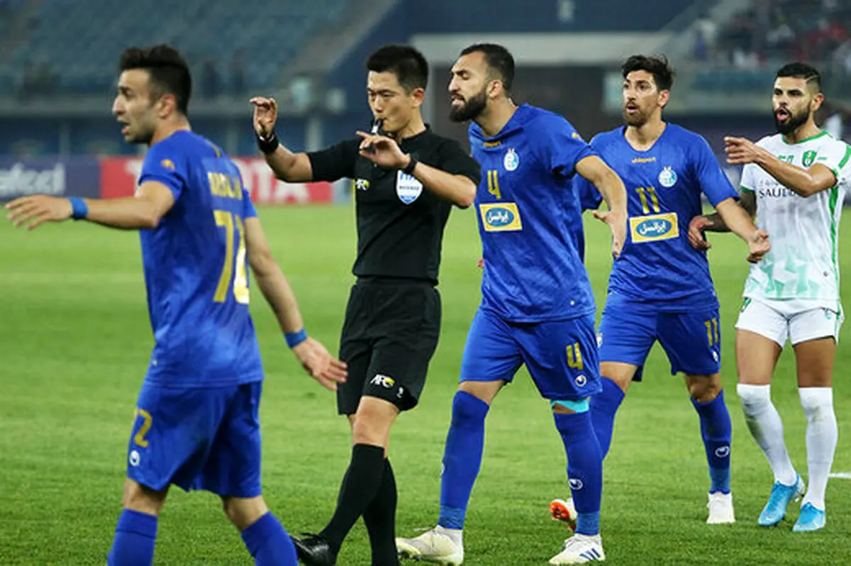 شکایت رسمی باشگاه استقلال از داور کُره‌ای