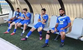 این نیمکت ذخیره‌ استقلال است یا بیمارستان؟!