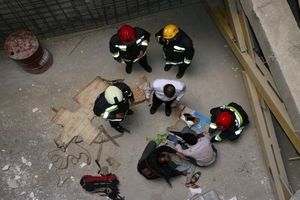 کارگر جوان بر اثر سقوط از ساختمان جان باخت