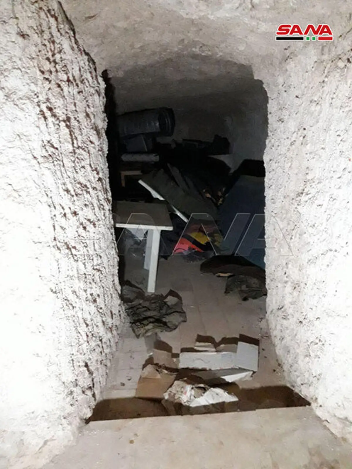 کشف مقر زیرزمینی النصره در نزدیکی حلب