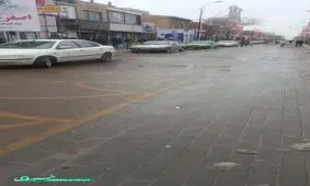 انتقاد از پارکینگ شدن یک پیاده رو