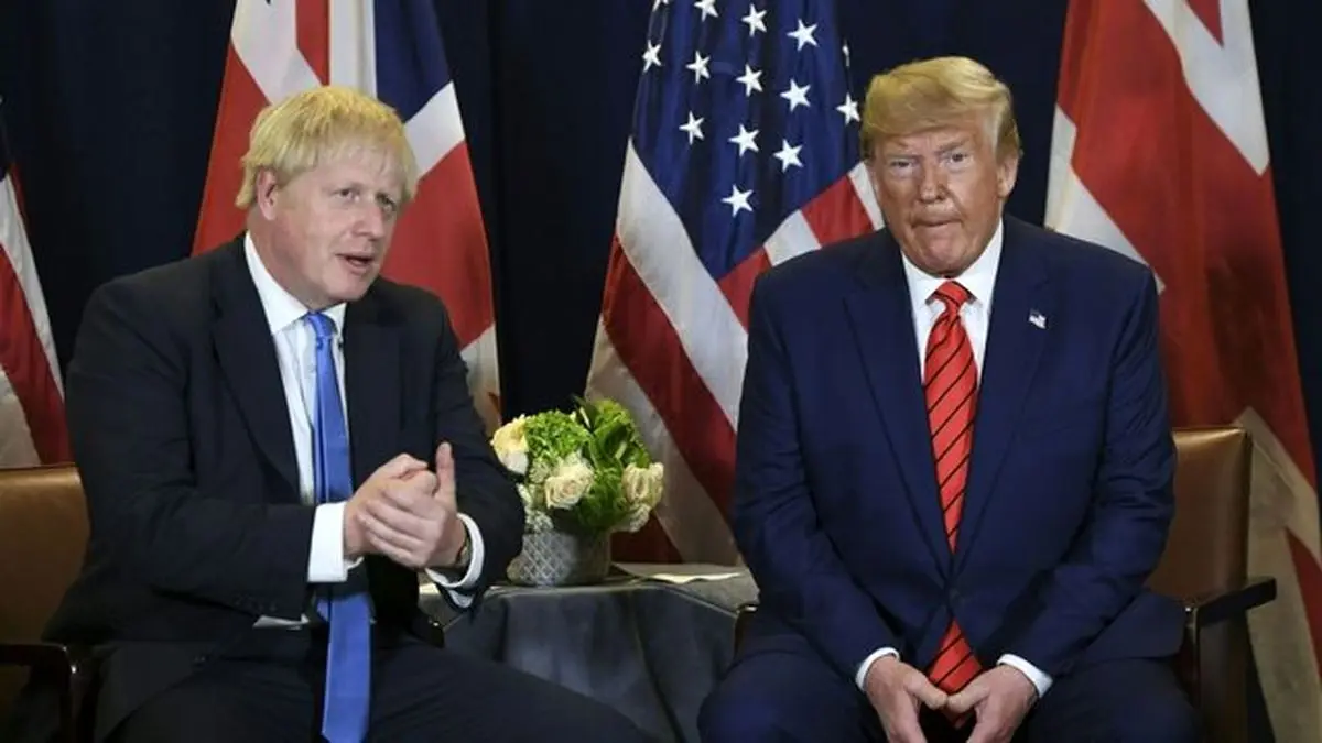 جانسون به دنبال دیدار با ترامپ در ماه ژوئن