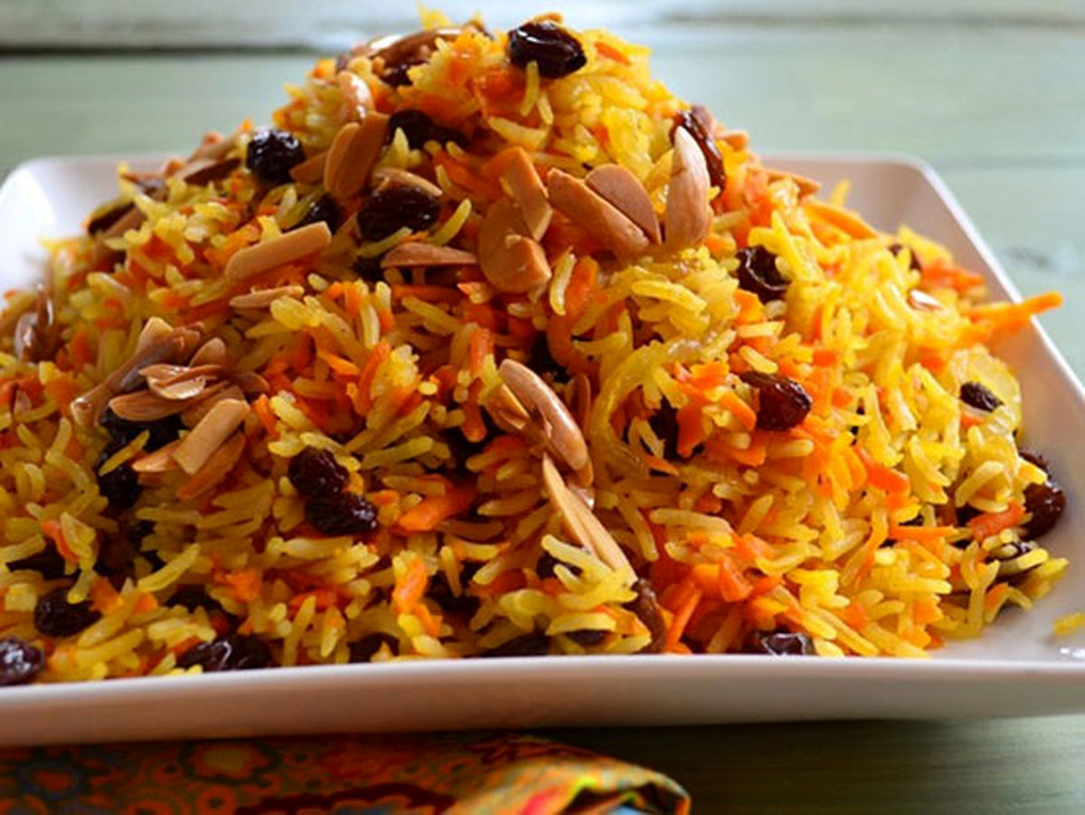 طرز تهیه هویج پلو اصیل شیرازی