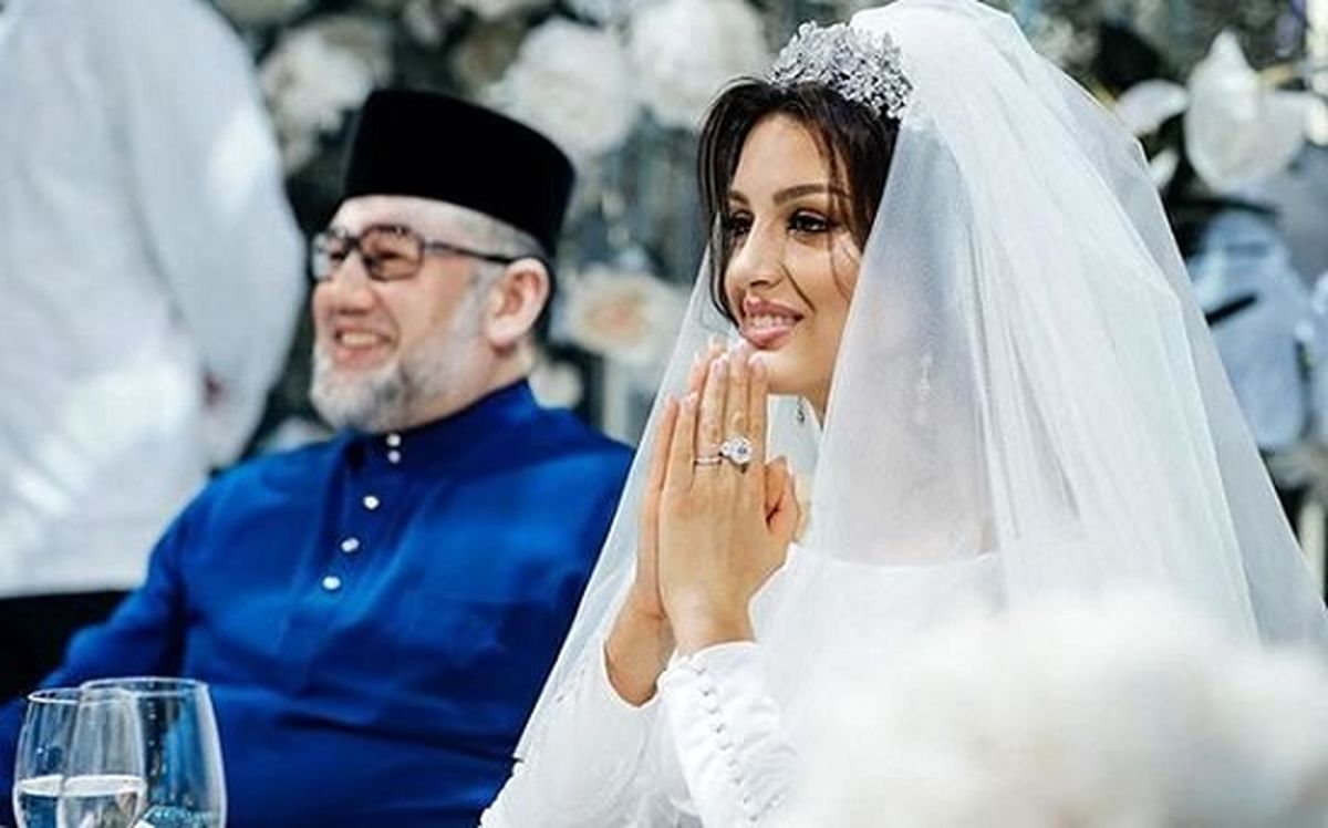 افشای راز طلاق ملکه زیبایی روس از پادشاه مالزی