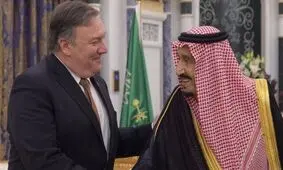 دیدار ضد ایرانی پمپئو و ملک سلمان