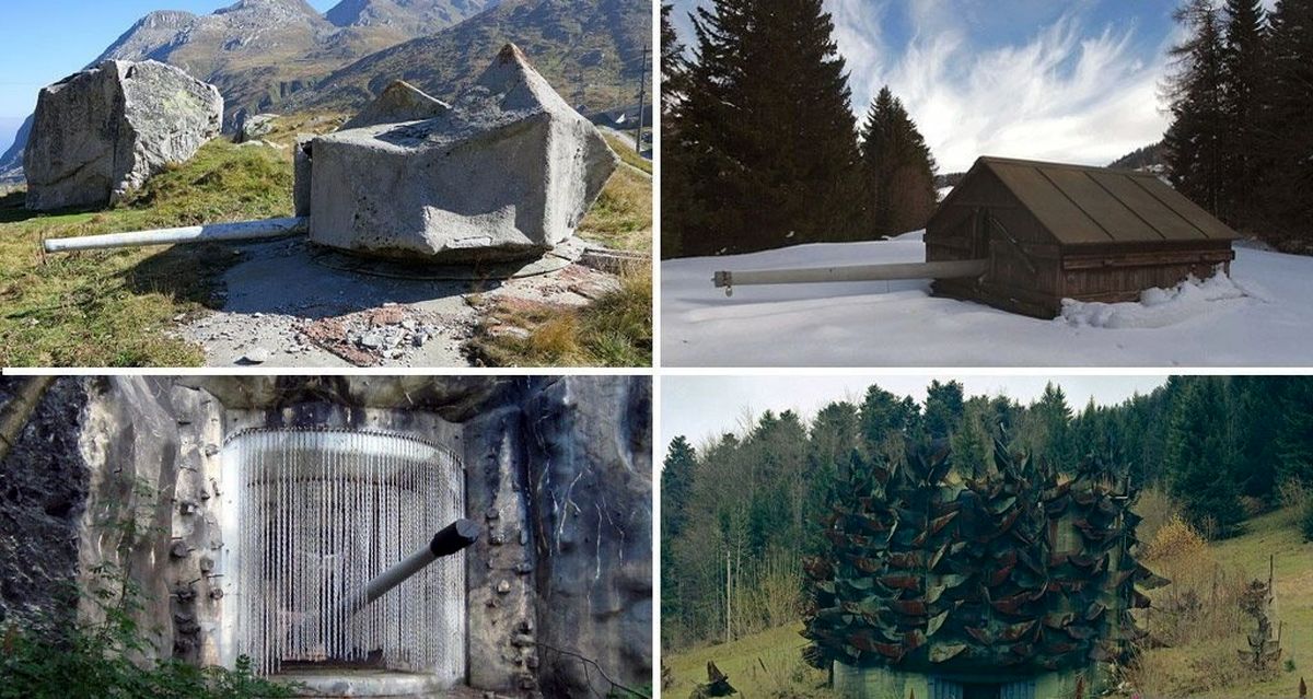 عکس‌های جالب از مخفیگا‌های نظامی سرّی در سوئیس