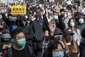 اعتراضات هنگ‌کنگ ۷ ماهه شد