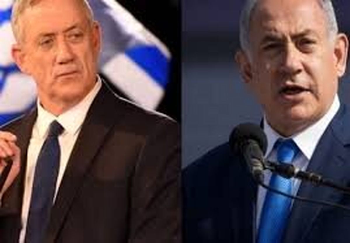 برتری نتانیاهو بر گانتس برای نخستین بار از آغاز رقابت‌ انتخاباتی