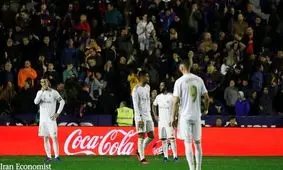 شکست غیر منتظره رئال مادرید/ بارسا صدرنشین جدید لالیگا