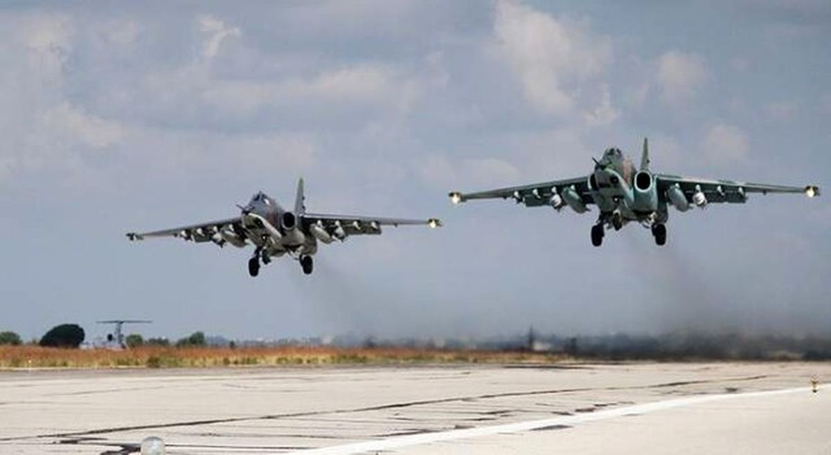 حمله جنگنده‌های روس به نقاط استقرار نیروهای ارتش ترکیه در جنوب ادلب
