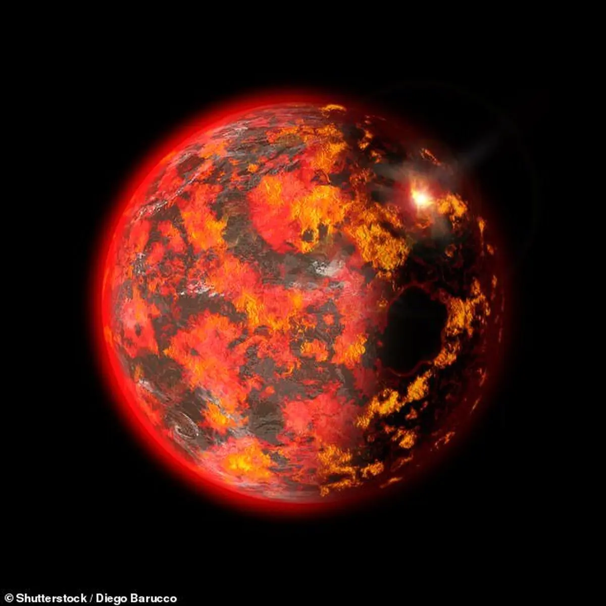 شکل اولیه زمین ۱۰ برابر سریع‌تر از تصور ایجاد شده است