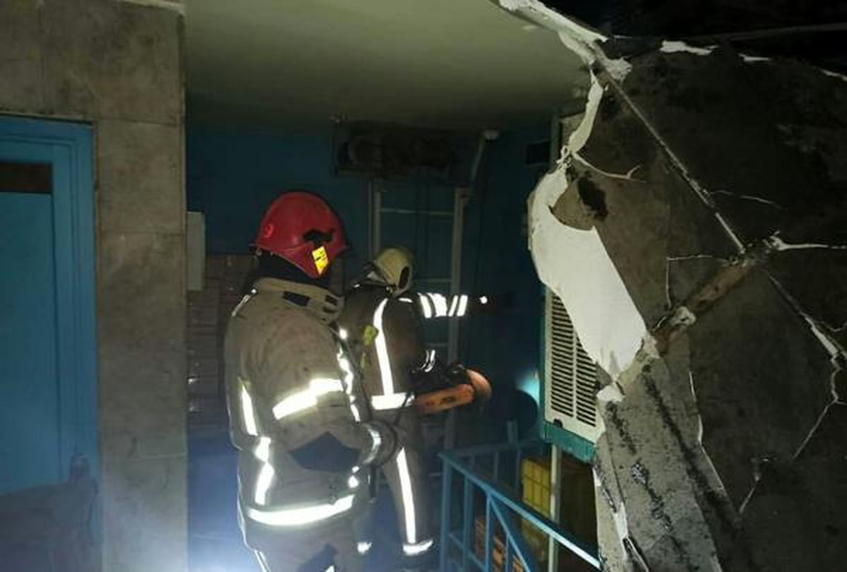 یک مرکز درمانی در تهران آتش گرفت