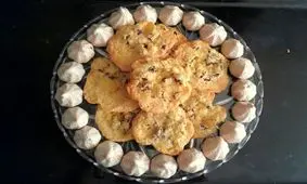 شیرینی نارگیلی بدون روغن برای کسانی که رژیم دارند!!