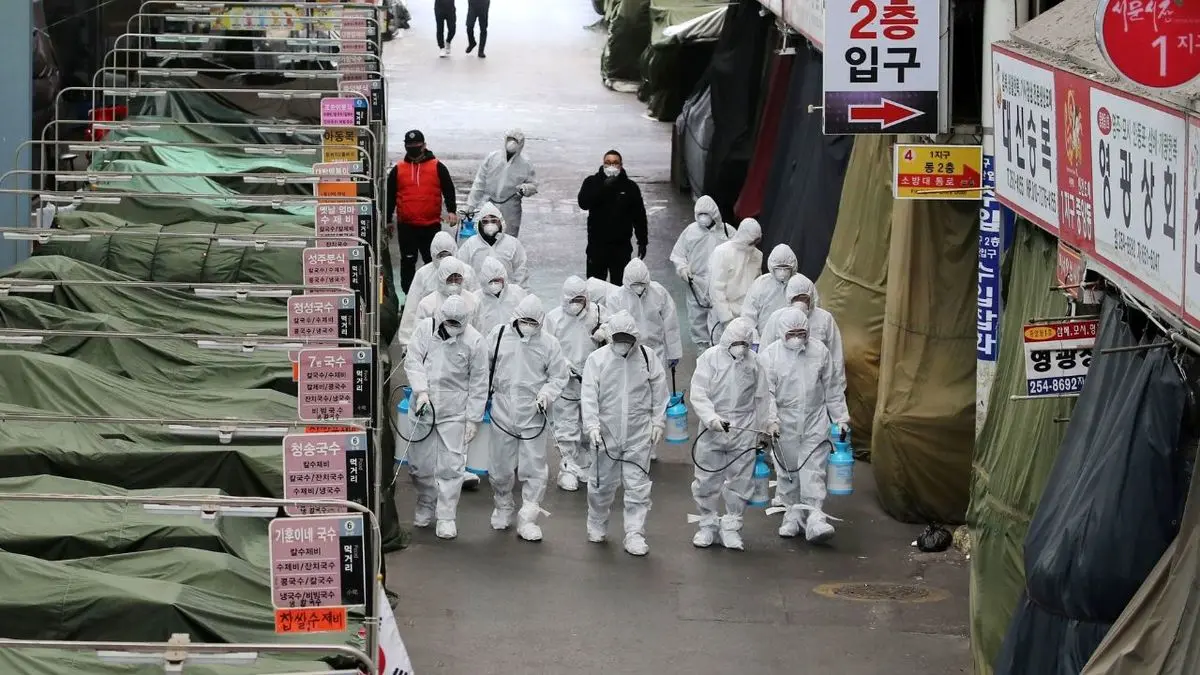 فیلم| ضدعفونی کردن شهر ووهان چین با وسعتی باورنکردنی