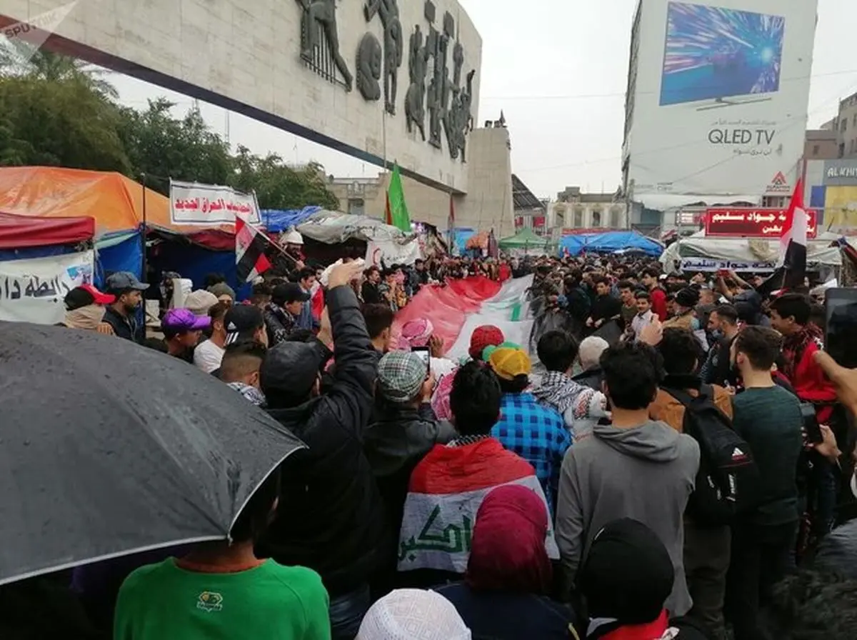 تظاهرات میلیونی مخالفان نخست وزیر عراق به رغم هشدارها درباره کرونا