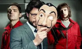 شبیه‌سازی کودکی بازیگران سریال «خانه کاغذی»