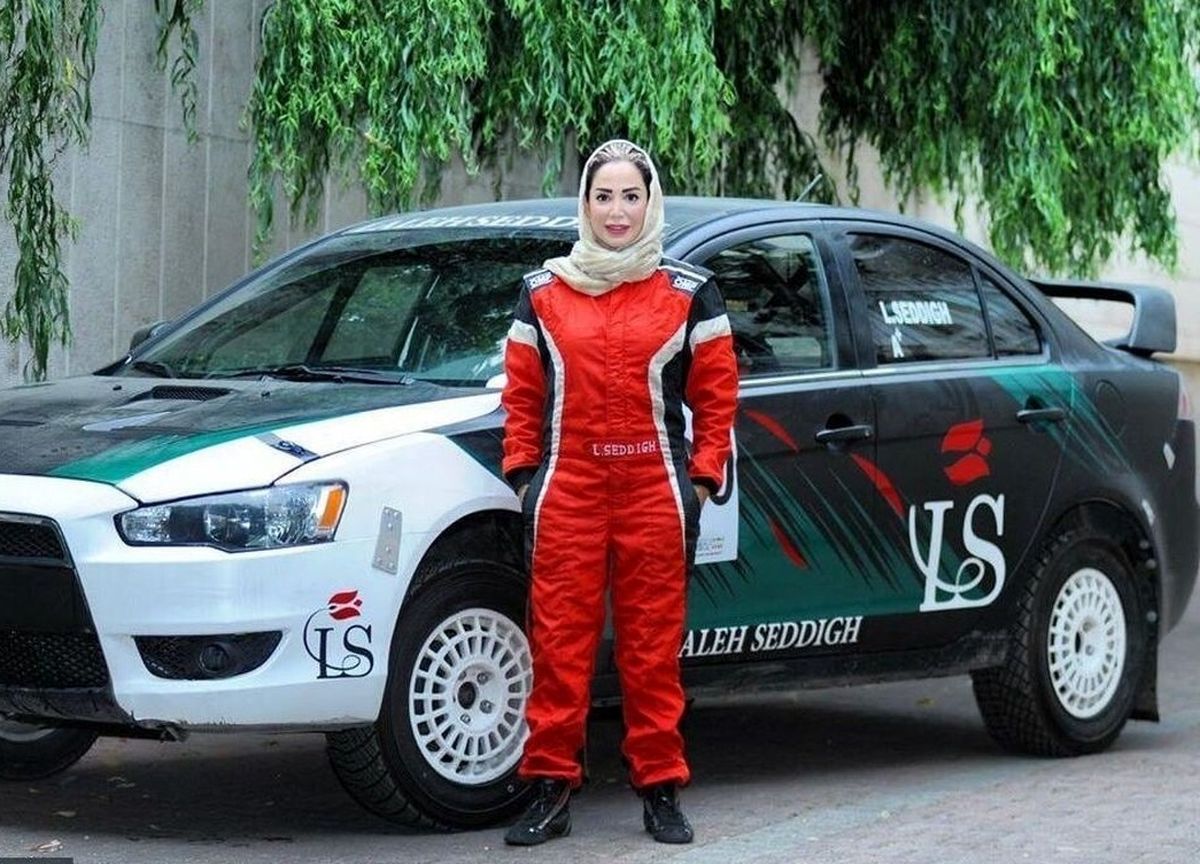  لاله صدیق: از طریق مراجع تقلید اجازه مسابقه اتومبیلرانی با مردان را گرفتم
