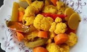 طرز تهیه شور زرد رنگ به روش بازاری