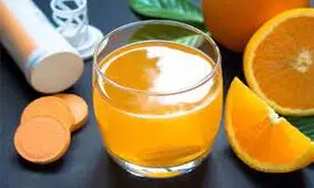قرص جوشان ویتامین c را با معده خالی بخوریم یا نه؟
