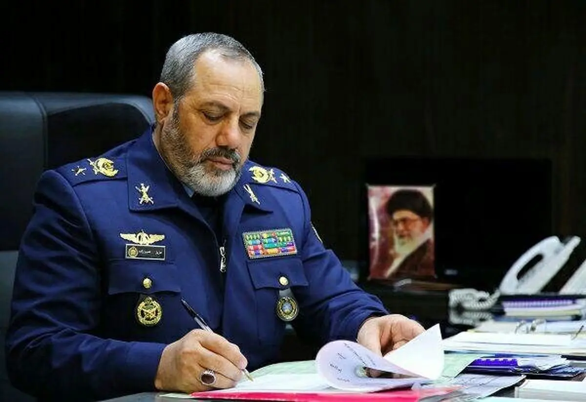 فرمانده نیروی هوایی ارتش در گذشت مادر امیر صباحی‌فرد را تسلیت گفت