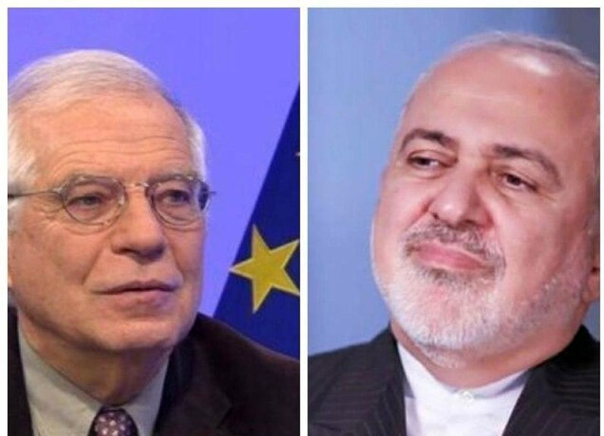 رایزنی ظریف با مسئول سیاست خارجی اتحادیه اروپا در مورد گزارش اخیر آژانس