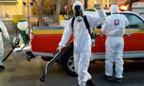 آتش‌نشانان بازار تهران را ضدعفونی کردند