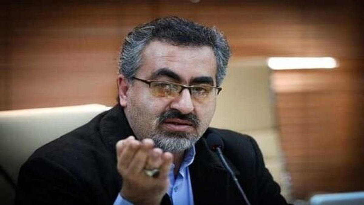 نقشه انتشار کرونا از قم به استانها در توییت جهانپور